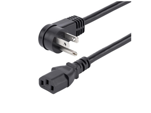 10ft Power Cord, Angled NEMA5-15P to C13