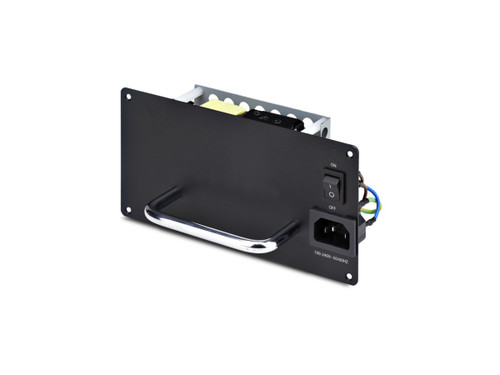 Redundant Power Supply Unit for MCM15-MEDIA-CHASSIS, 130W AC, 100-240V Input, Tool-Free Hot-Swappable Design, Fanless Cooling, TAA Compliant