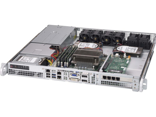 1U SC515 Redundant PWS Chassis (400W)