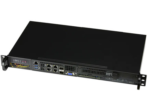 IoT Server 1U Barebone Embedded Intel Xeon D-1747NTE Processor Server is built USA