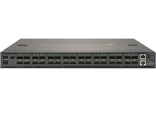Supermicro 32-port 100GbE QSFP28 ToR Switch, Front to Back airflow