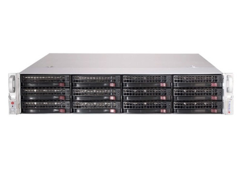2U SC826B 12 DRIVEJBOD W/DUALEXPANDER,REDUNDANT 600W PWS