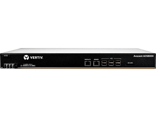 8-Port ACS8000 Console System with single DC Power Supply