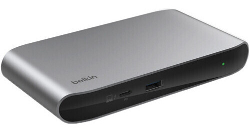 Belkin - BEINC013TTSG - Hub 5 en 1 Thunderbolt 4 - 4 puertos TB4 y USB-A