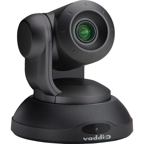 Vaddio - VACS10B - Cámara PTZ 1080p60 - USB 3.0 & IP H.264 - Zoom 10x - Negro