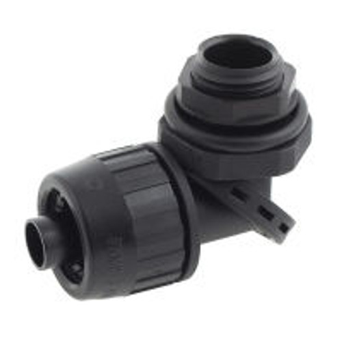 Hubbell PS0509NBK Non-metallic liquidtight Conduit Fitting Multi-Angle 1/2 Inch Black