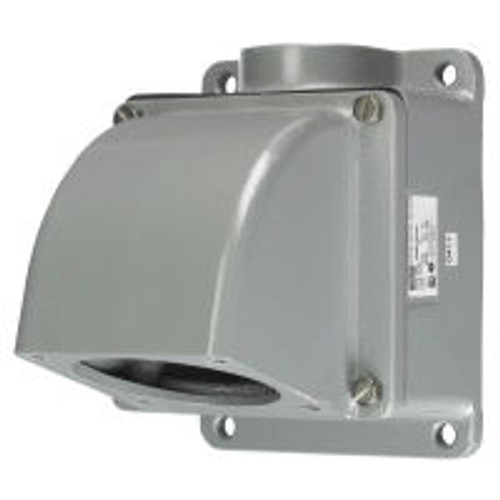 Hubbell MB601004W Back Box UL 1686 Pin and Sleeve 60/100A 2 Inch NPT