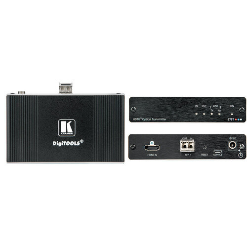 Kramer 4K60 4:4:4 HDMI Extender Kit over Ultra-Reach MM/SM Fiber Optic