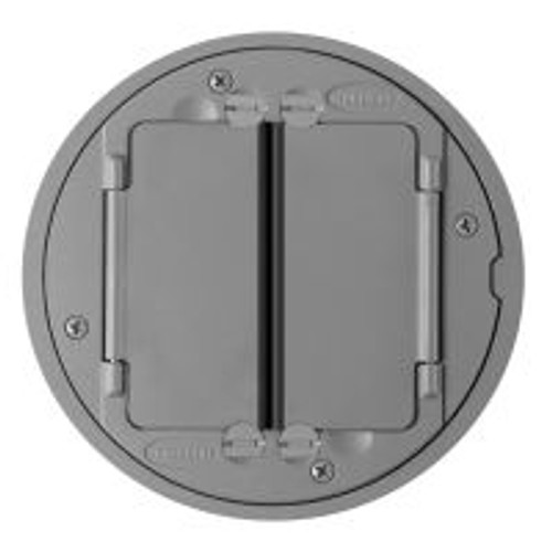 Hubbell S1TFCGY SystemOne Cover Tile Gray