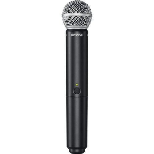 Shure BLX2/SM58 Handheld Wireless Microphone Transmitter with SM58 Capsule (H10: 542 to 572 MHz)