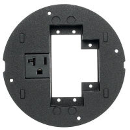 Hubbell S1SPEXT2 SystemOne Sub-Plate Extron MAAP + Power