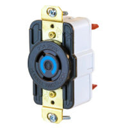 Hubbell Edge HBL2320ST AC Receptacle NEMA L6-20 Female Black 20A/250V