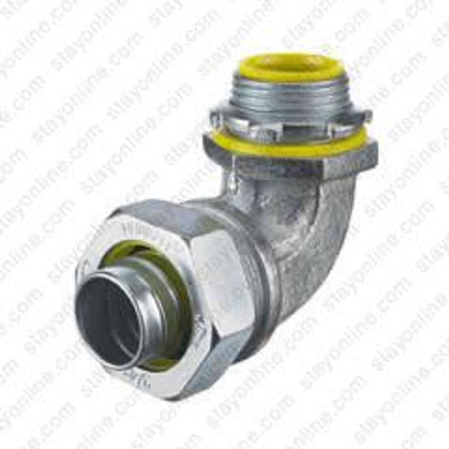 Hubbell H20091 Conduit Liquidtight Metallic Fitting 90 Degree Angle 2 Inch