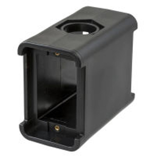 Hubbell HBL3080BK Portable Outlet Box Black