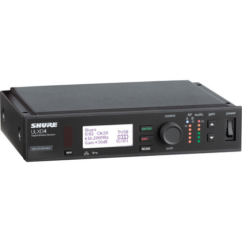 Shure ULXD4 Single-Channel Digital Wireless Receiver