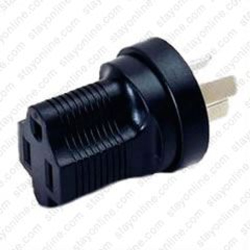 China GB2099 Male Plug to NEMA 5-15 Connector - Block Plug Adapter 
