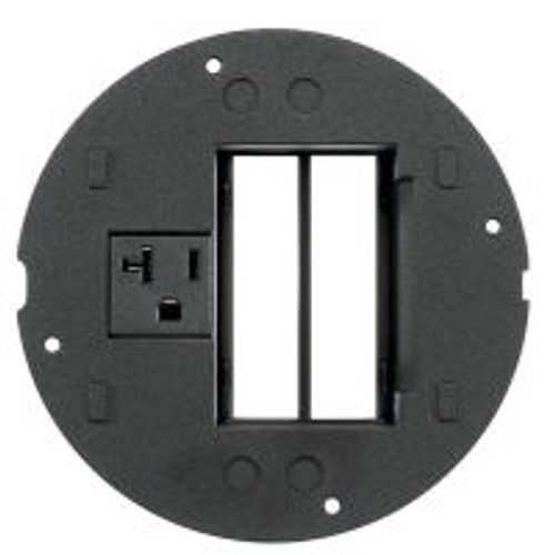 Hubbell S1SPTRAC SystemOne Sub-Plate Ortronics TracJack 6 Data + 1 Power