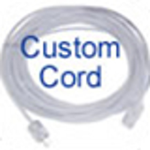 Custom Molded Power Cord - C20 Plug to C19 Connector 0.5m / 1.5 feet 16A/250V 14/3 SJT RED