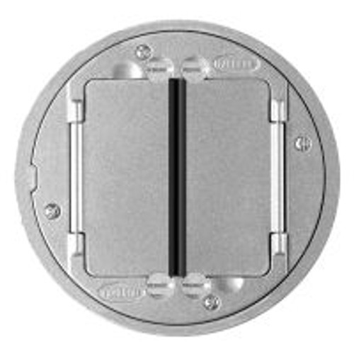 Hubbell S1TFCAL SystemOne Cover Tile Aluminum Finish