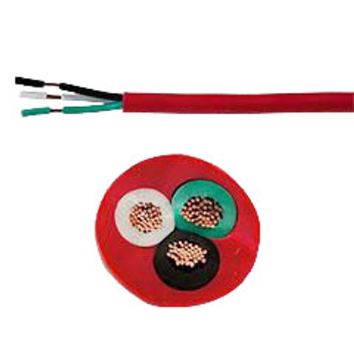 Bulk Cable Cut-to-Length North American SJT Cord 16/3 300V 105° cUL - Red