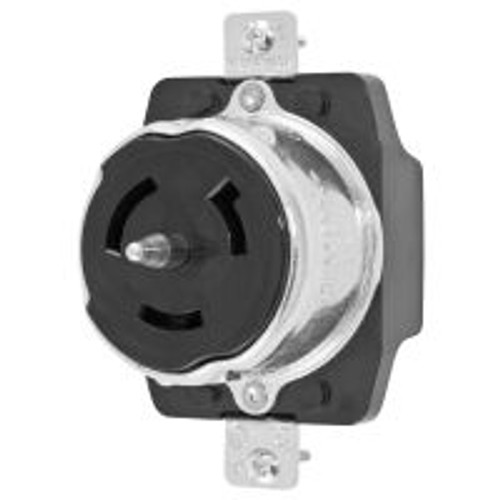 Hubbell CS6370 AC Receptacle CA STD 50a 125 Volt Female Black