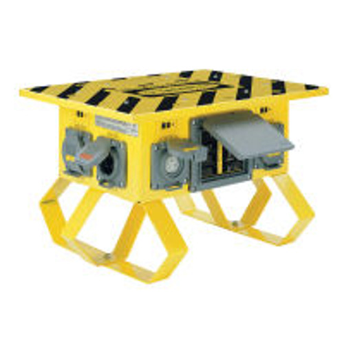 Hubbell SBSB1A Temporary Power Distribution Center 50A Mixed Receptacles Fully GFCI