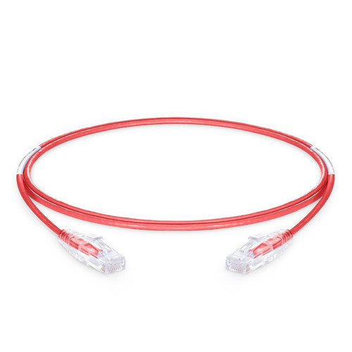 10ft (3m) Cat6 Snagless Unshielded (UTP) PVC CM Slim Ethernet Network Patch
Cable, Red 10ft (3m) Cat6 Snagless Unshielded (UTP) PVC CM Slim Ethernet Network Patch
Cable, Red