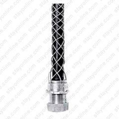 Hubbell 073031208 Strain Relief Dustight Grip 1/2 Inch Thread .43-.54 Inch Cable Insulated