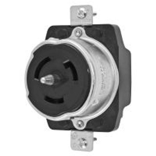 Hubbell CS8469 AC Receptacle California Standard 50A 480 Volt Female Black