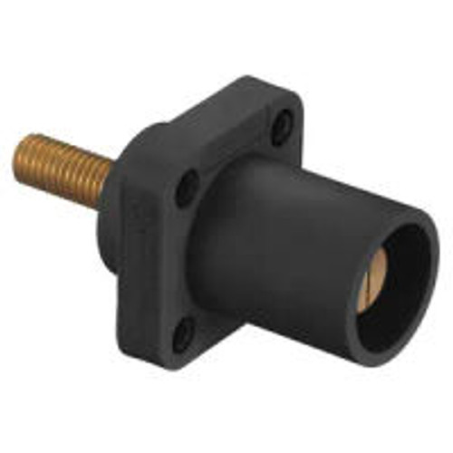 Hubbell HBLMRSCBN Single Pole Studded Brown Inlet 300/400A