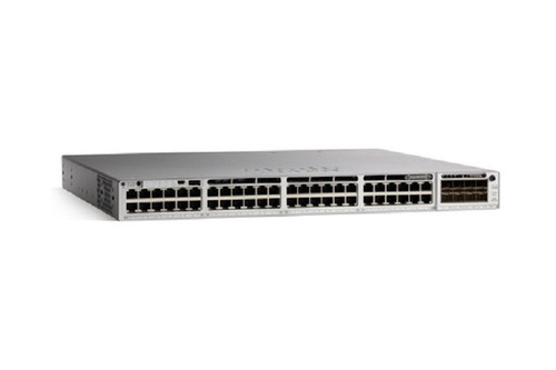 Cisco Catalyst 9300 C9300-48P-A 48-Port Gigabit PoE+ Switch, Network Advantage