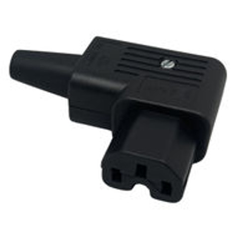 AC Connector IEC 60320 C15 Female 15 Amp Right Angle UL
