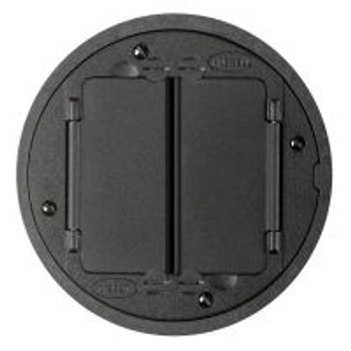 Hubbell S1TFCBL SystemOne Cover Tile Black