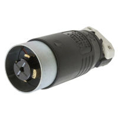 Hubbell HBL25415B AC Non NEMA 30A/600V 4P5W Locking Plug