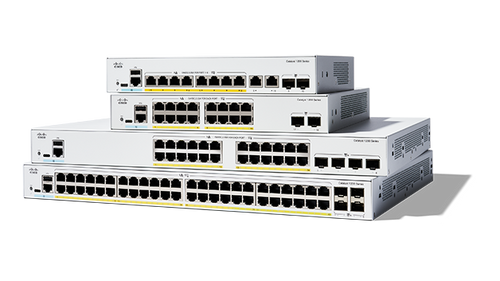 Cisco - Catalyst 1200 Series Switches - SMB Access PoE+ L3 Static Routing