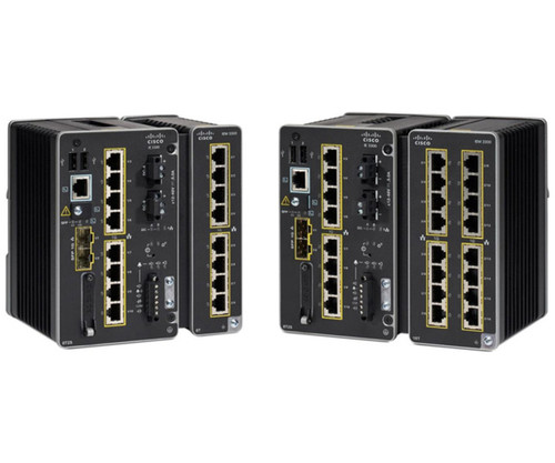 Cisco - IE-3300-8T2S-E - 8x1GE RJ45 + 2x1G SFP Rugged Switch - Network Essentials