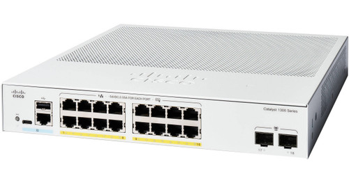 Cisco - C1300-24T-4G - 24-Port Gigabit Layer 3 Switch - 4 SFP Uplinks - Rack-Mountable