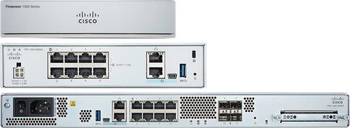 Cisco - Firepower 1000 Series Appliances - Next-Gen Firewall 0.9-6.1 Gbps Threat Defense & ASA