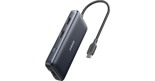 Anker - ANA83800A1 - Hub USB-C 8-en-1 PD con HDMI, USB-A y Ethernet