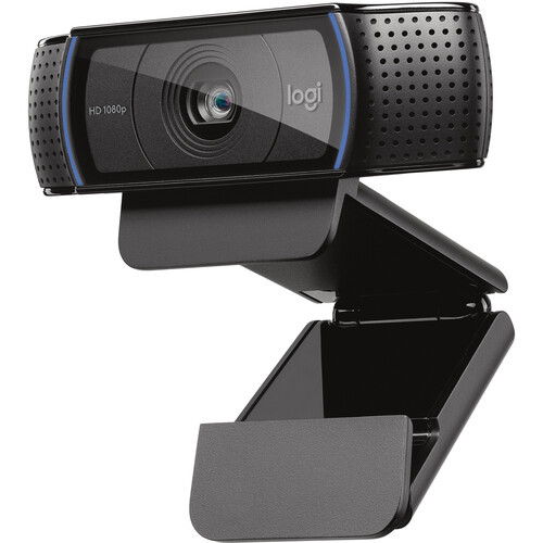 Logitech - LOWCC920S - C920s HD Pro Webcam 1080p 30fps - Autofocus - Privacy Shutter