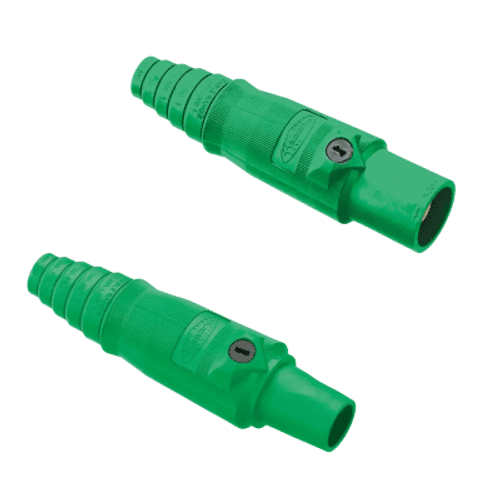 Camlock to Camlock 9 Meters / 30 Feet 400A/600V 4/0 DLO Green - Power Cord