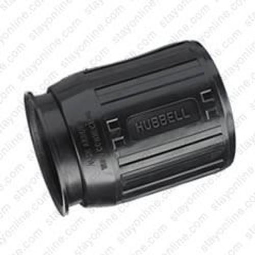 Hubbell HBL7716C Cover for Twist Lock 50 Amp Plug Black