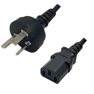 CBL-EX-PWR-C13-AU - Juniper Compatible CBL-EX-PWR-C13-AU Australia AS3112 Male Plug to IEC320 C13 Connector 2.5 Meters / 8 Feet 10A/250V H05VV-F3G1.0 Black - Country Power Cord