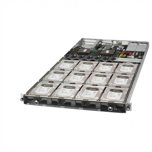 Supermicro - SSG-6019P-ACR12L - 1U SuperStorage Server 12-Bay LFF
