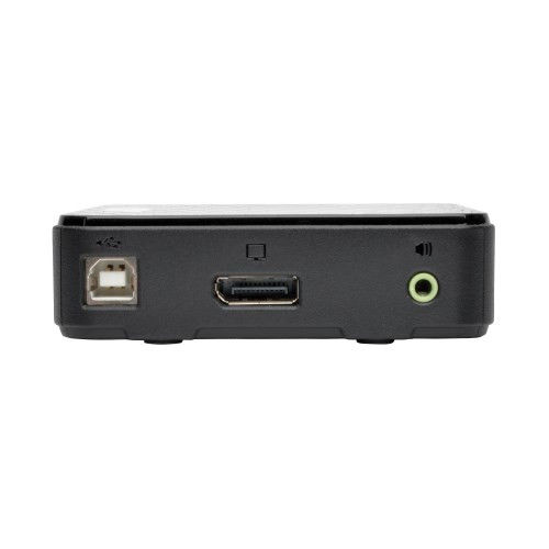 Tripp Lite - B004-DP2UA2-K - 2-Port DisplayPort 1.2 KVM Switch with USB 2.0 Hub and Audio