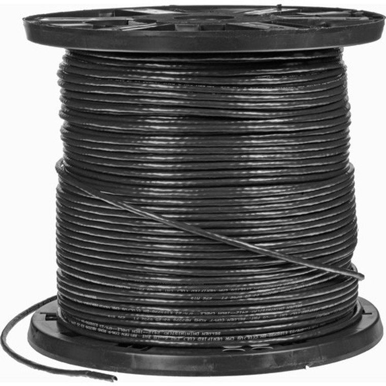 Belden Cat 6 Bulk Ethernet Cable (1000', Black)