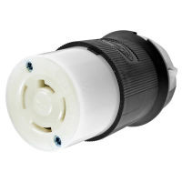 HUBBELL HBL7413GCB AC Connector Non NEMA 20a 4wire 250v - Tropical IT