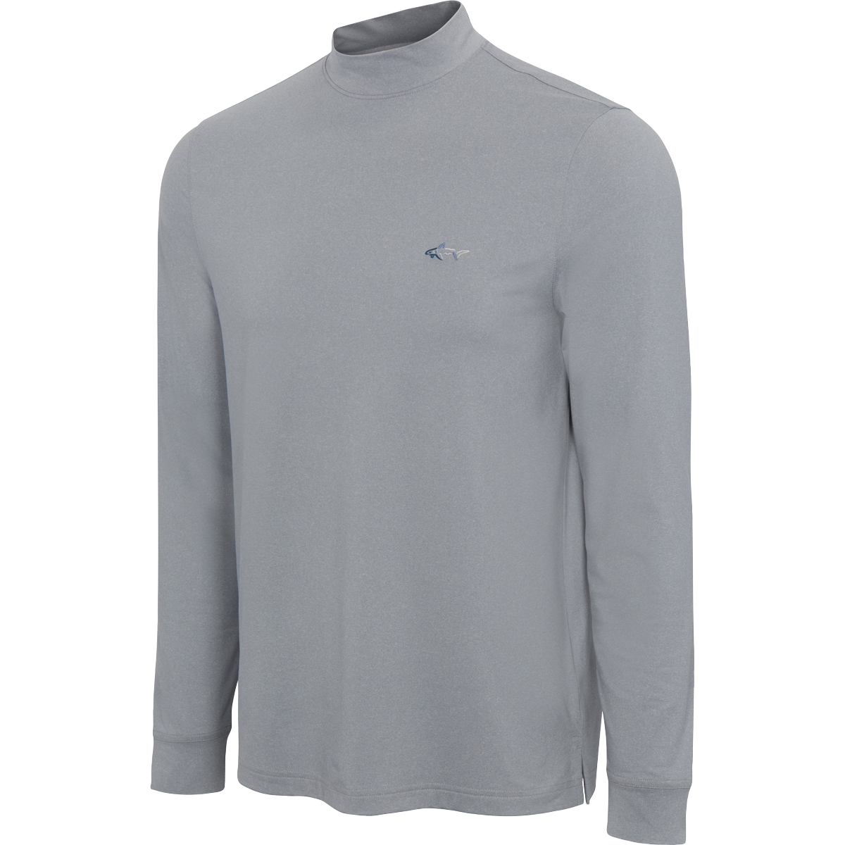Signature Shark Long Sleeve Mock - Greg Norman Collection