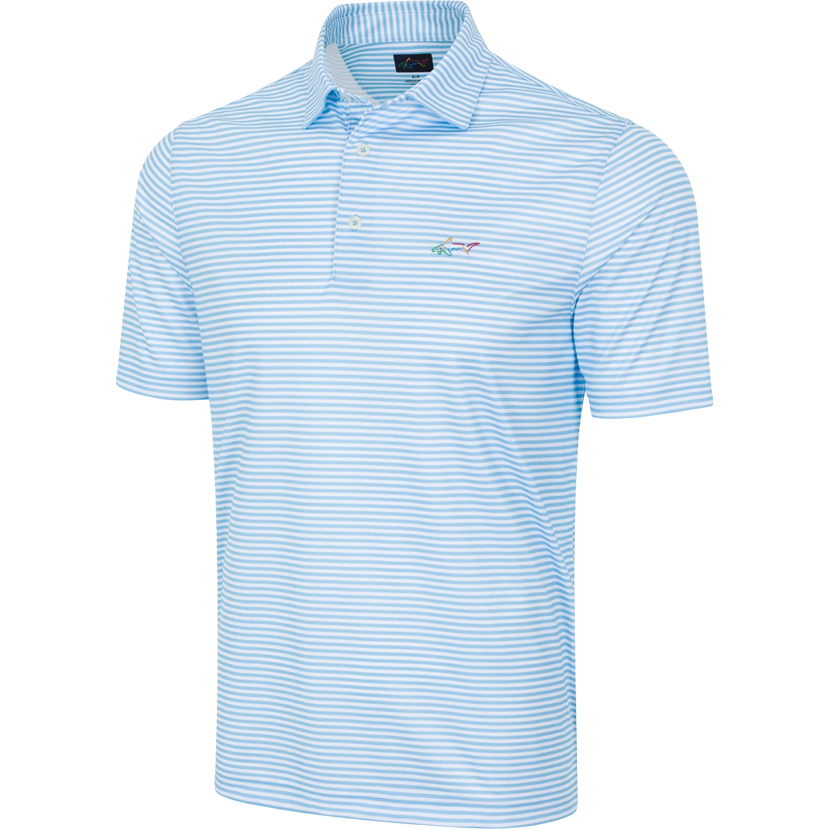 ML75 Classic Bar Stripe Shark Polo - Greg Norman Collection