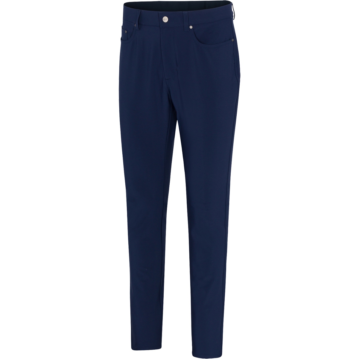 Greg Norman Collection Men's 5-Pocket Tech Pants in Steel, Size 33, Polyester/Spandex